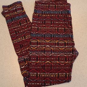 LulaRoe Multicolored Leggings- TC